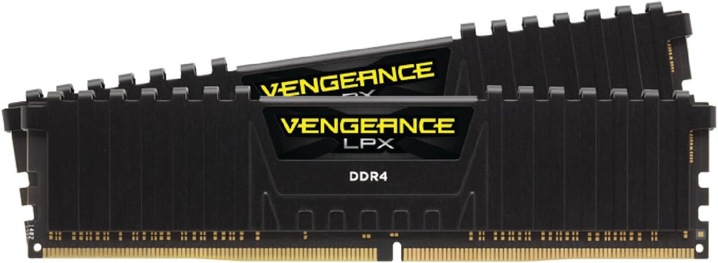 VENGEANCE LPX DDR4 RAM 16GB (2X8Gb) 3200Mhz CL16-18-18-36 1.35V Intel AMD Desktop Computer Memory - Black (CMK16GX4M2B3200C16)